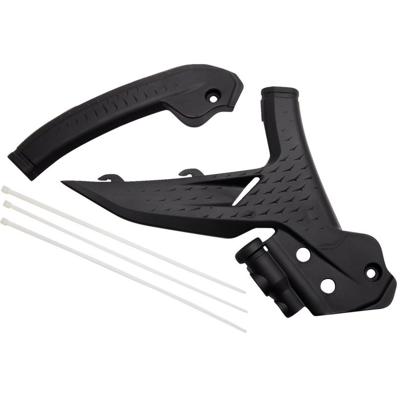 KT05020#001 - UFO Frame Guards For KTM EXC150 TBI 2024-2025 - Black