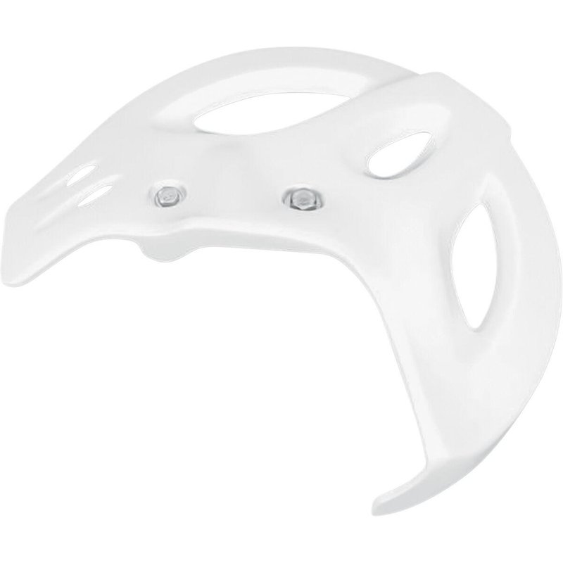 SU02949#041 - UFO Front Brake Disc Protector For Suzuki RM125 1992-1995 - White