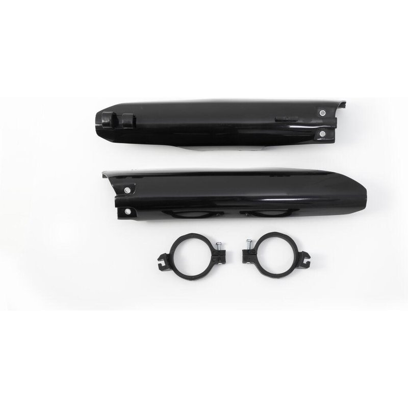 SU03905@001 - UFO Fork Guards For Suzuki RM125 1999-2003 - Black
