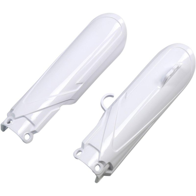 YA04870#046 - UFO Fork Guards For Yamaha YZ65 2019-2025 - White