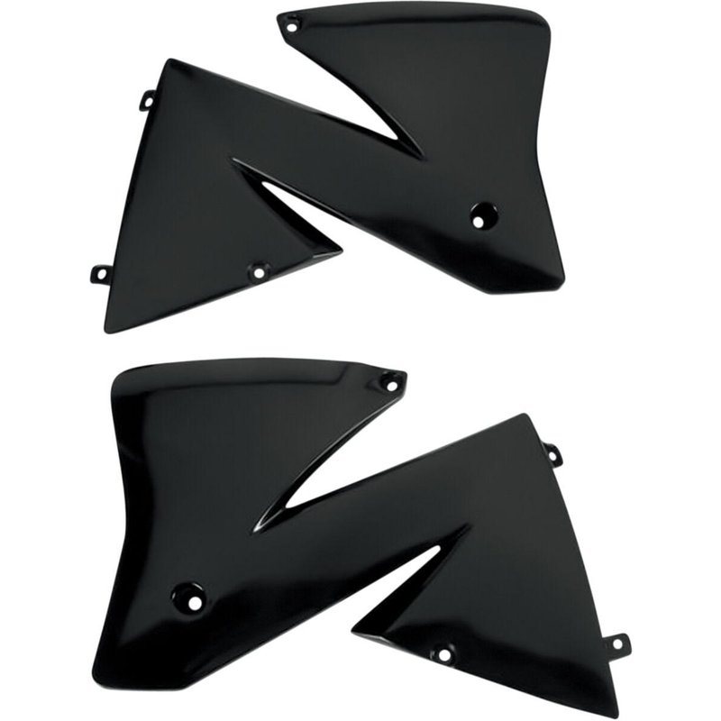 KT03066#001 - UFO Radiator Scoops For KTM EXC125 2001-2002 - Black