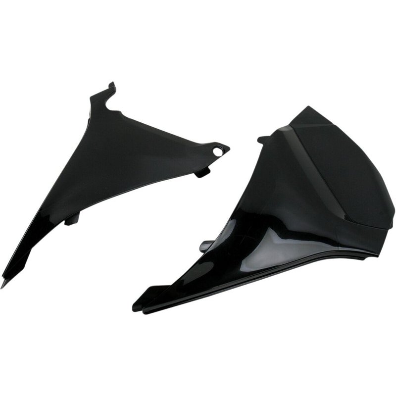 KT04026#001 - UFO Air Box Covers For KTM EXC125 2012-2013 - Black