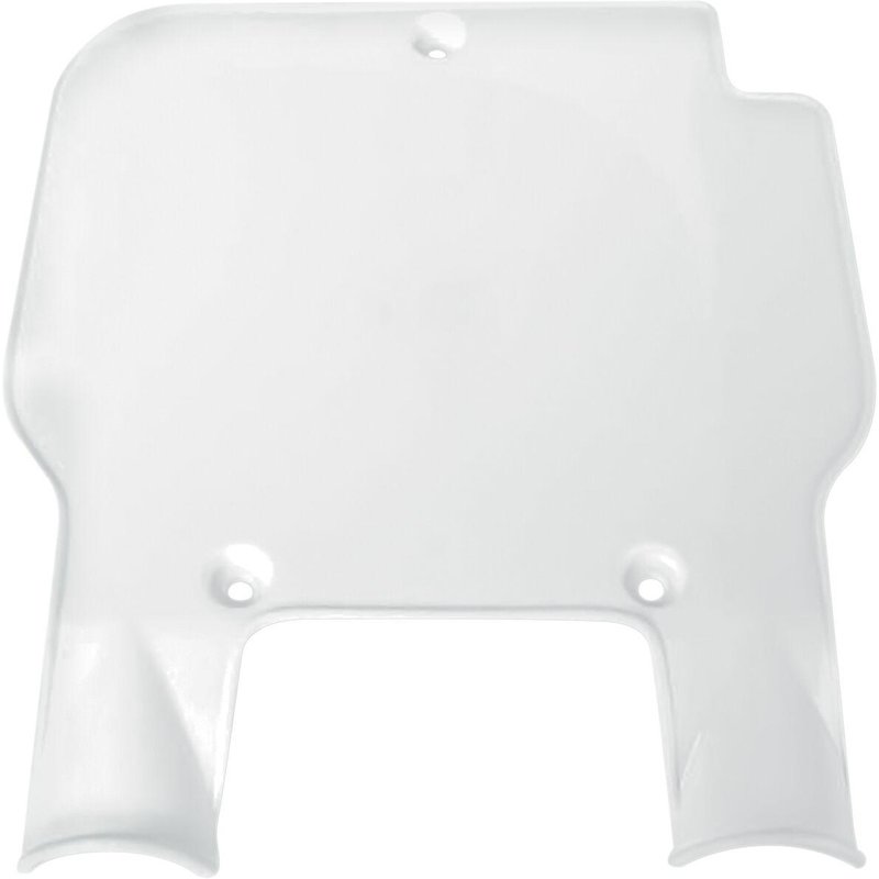 KA02720#047 - UFO Front Number Board For Kawasaki KX125 1989 - White