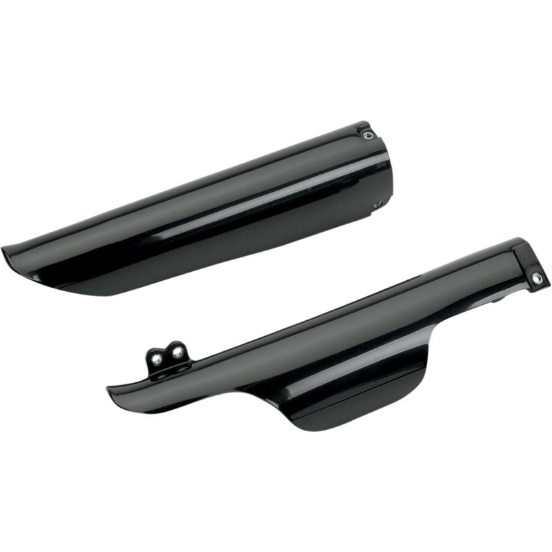 YA03872#001 - UFO Fork Guards For Yamaha WRF250 2001-2019 - Black