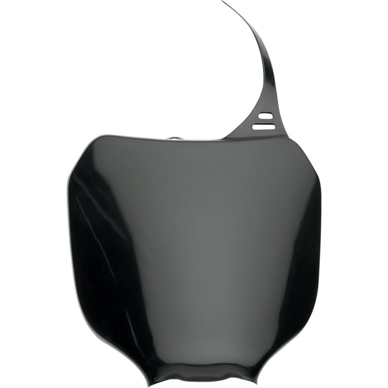 YA03823#001 - UFO Front Number Board For Yamaha YZ125 2000-2005 - Black
