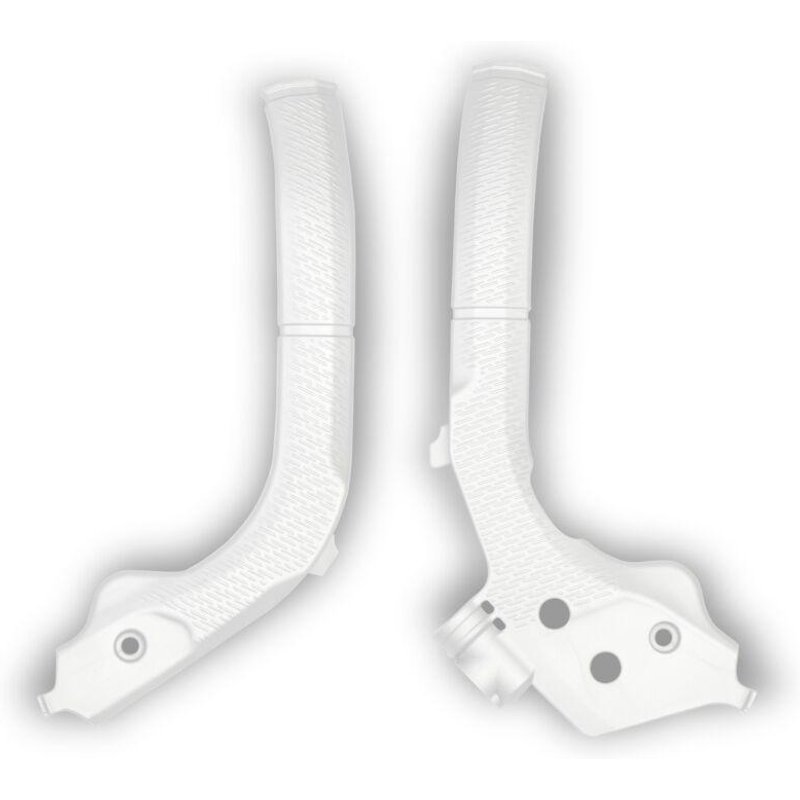 HU03393#040 - UFO Frame Guards For Husqvarna FC250 2019-2022 - White