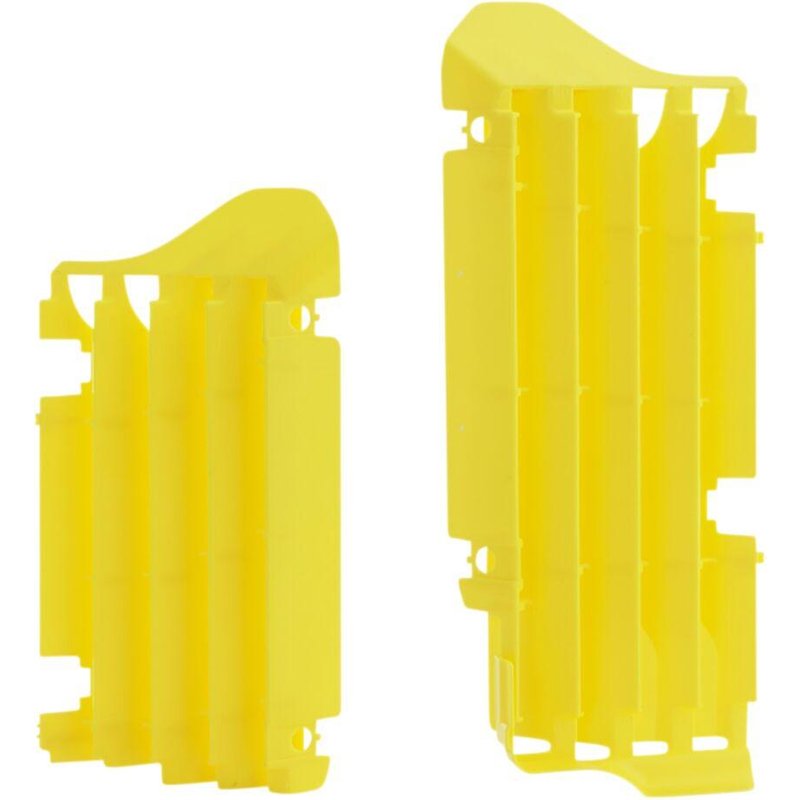 AC02461 - UFO Radiator Louvres For Suzuki RMZ250 2019-2025 - Yellow
