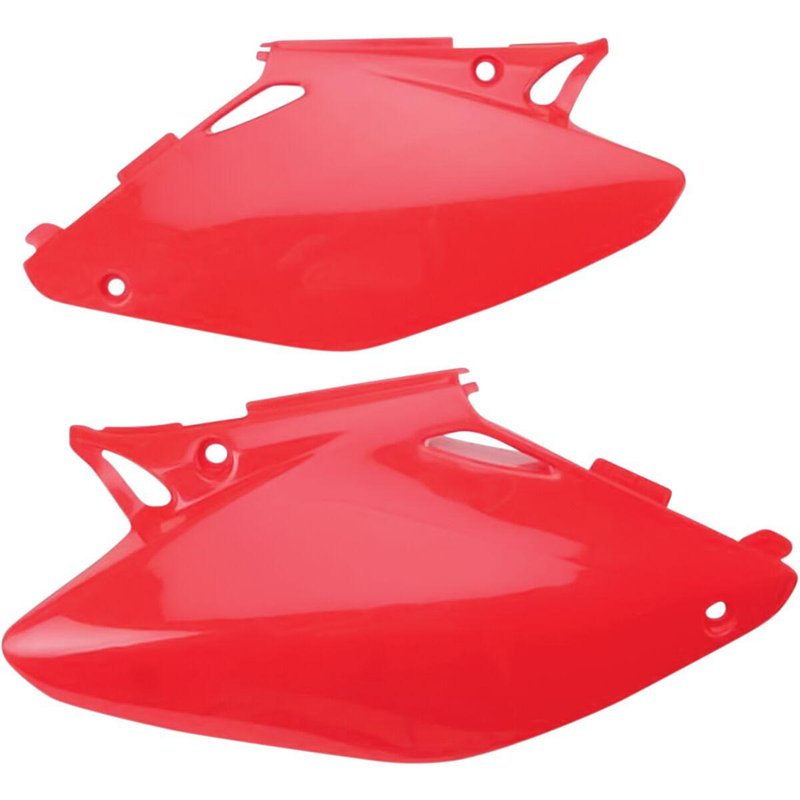 HO03690#070 - UFO Side Panels For Honda CR125 2002-2004 - CR Red