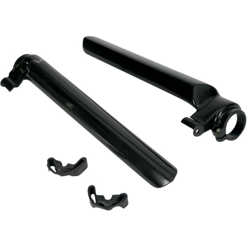 KT03025@001 - UFO Fork Guards For KTM EXC125 1993-1997 - Black