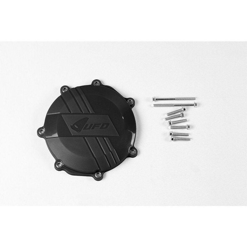 AC02416 - UFO Clutch Protector For Yamaha WRF450 2015-2018 - Black