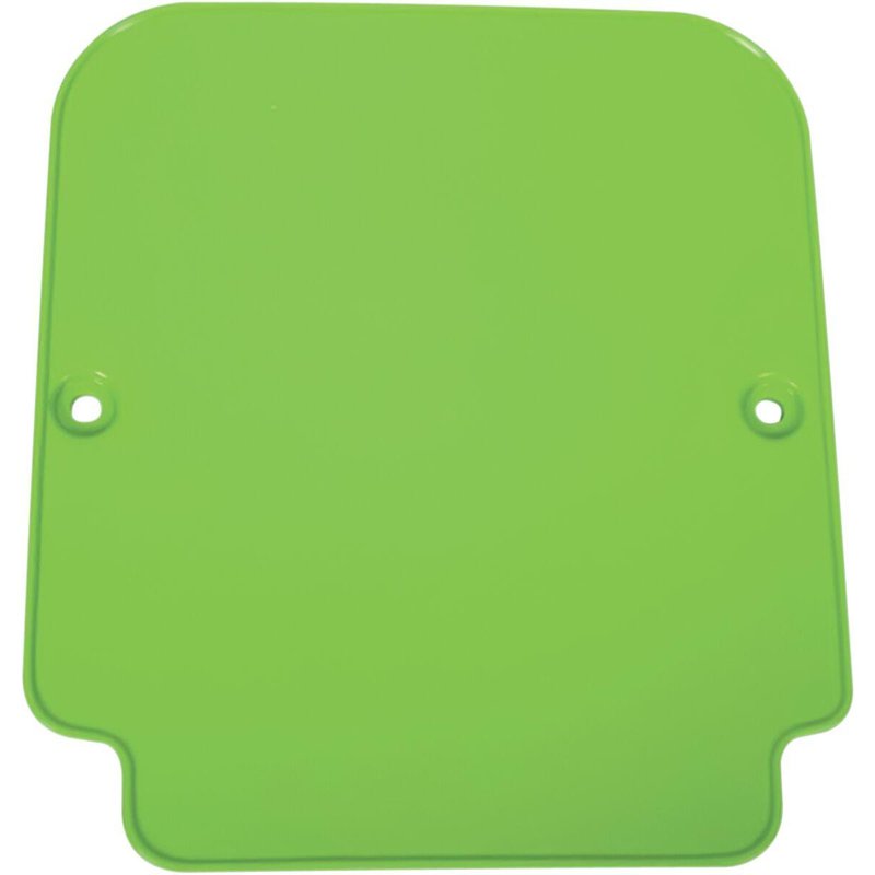 KA02707#026 - UFO Front Number Board For Kawasaki KX125 E 1987 - Green/OEM