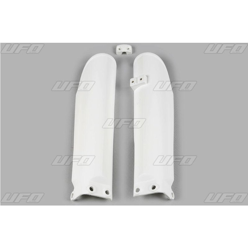 KT03091#047 - UFO Fork Guards For KTM SX105 2007-2010 - White