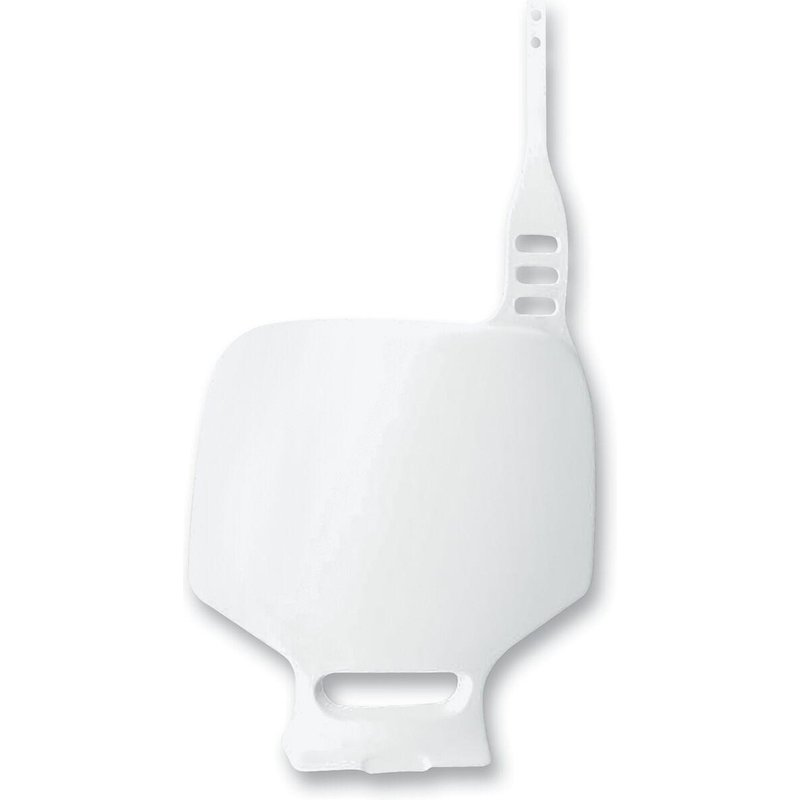 YA02874#046 - UFO Front Number Board For Yamaha YZ80 1993-2001 - White