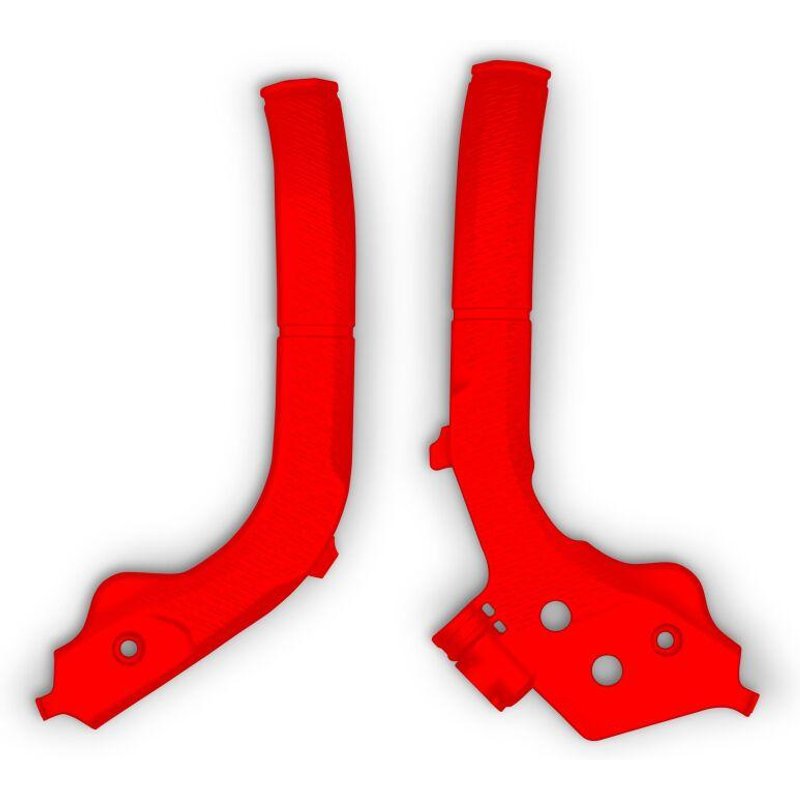 KT04066#062 - UFO Frame Guards For Gas Gas EC 250 2021-2023 - Red