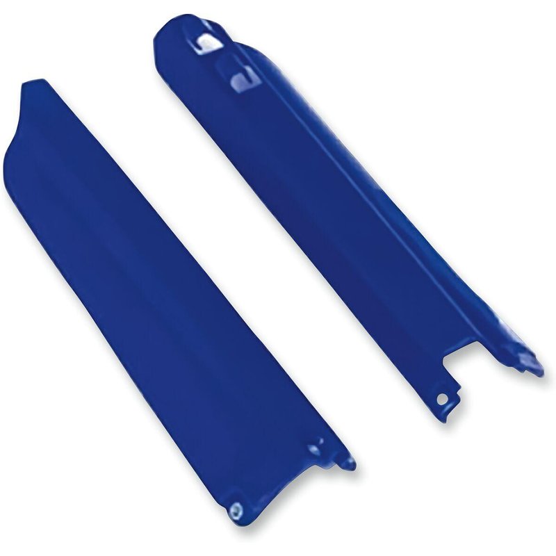 YA03896#089 - UFO Fork Guards For Yamaha YZ125 2008-2021 - Blue