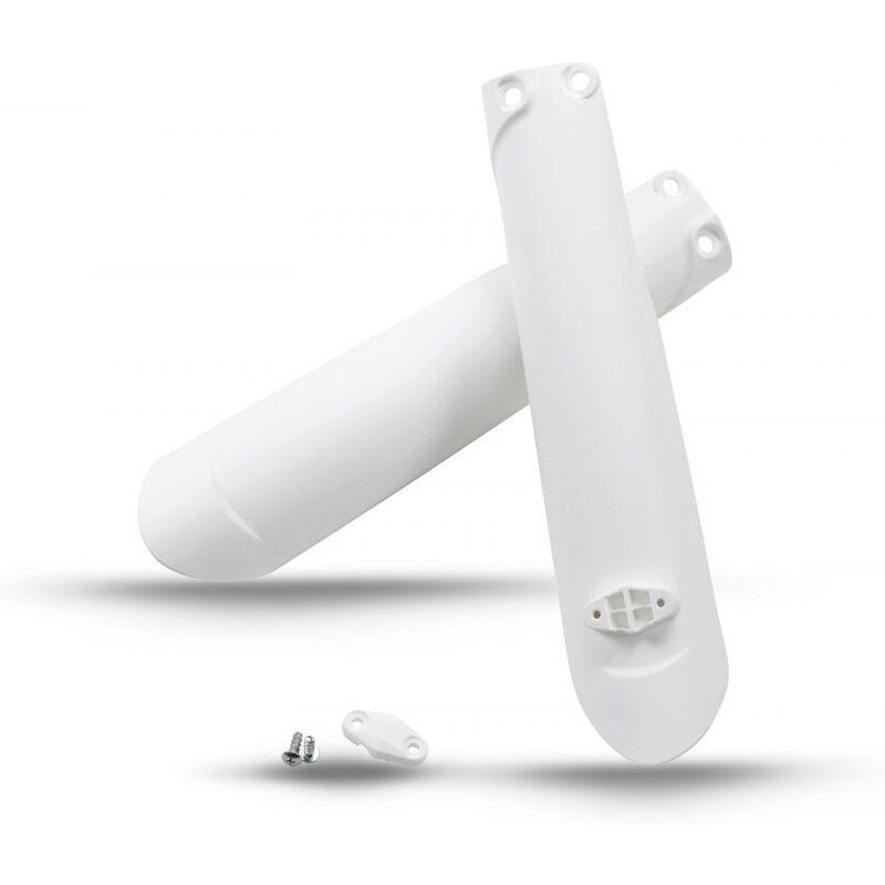 HU04305#042 - UFO Fork Guards For Husqvarna TC85 2018-2024 - White