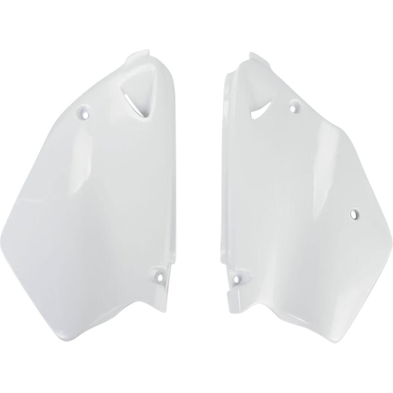 YA02899#046 - UFO Side Panels For Yamaha YZ125 1996-2001 - White