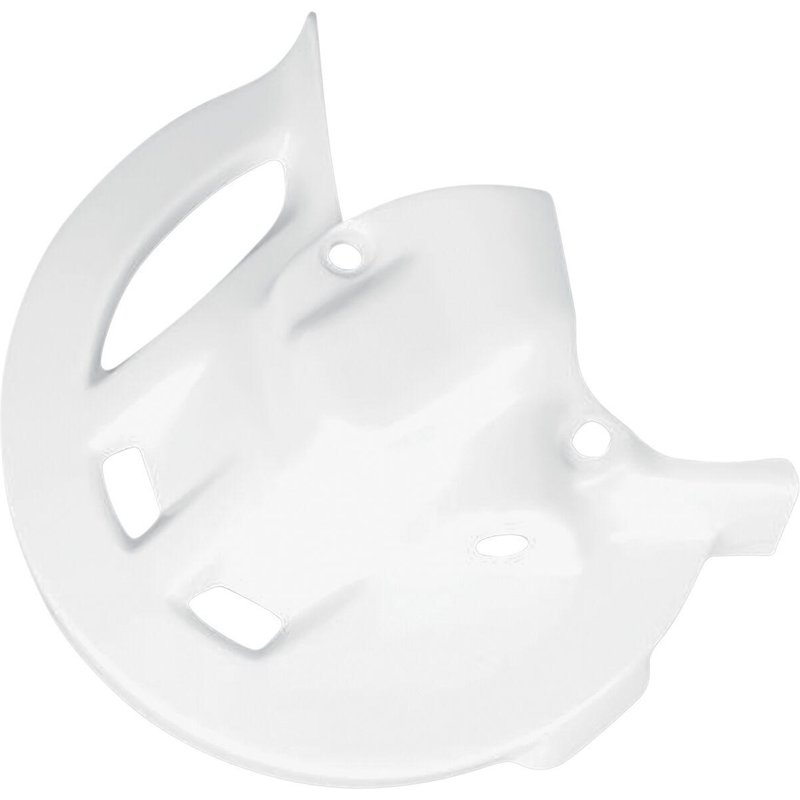 HO02684#041 - UFO Front Brake Disc Protector For Honda CR125 1995-2001 - White