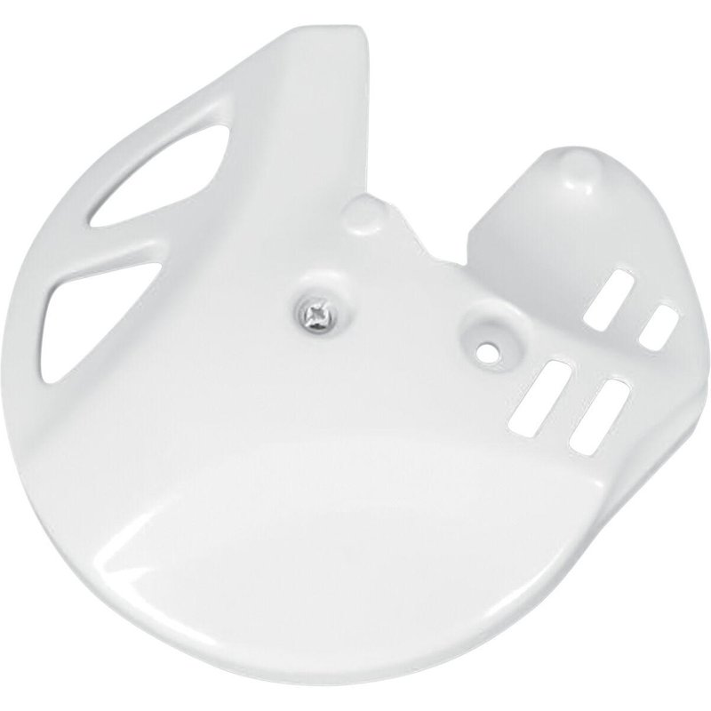 YA02867#046 - UFO Front Brake Disc Protector For Yamaha WRF250 2001-2003 - White