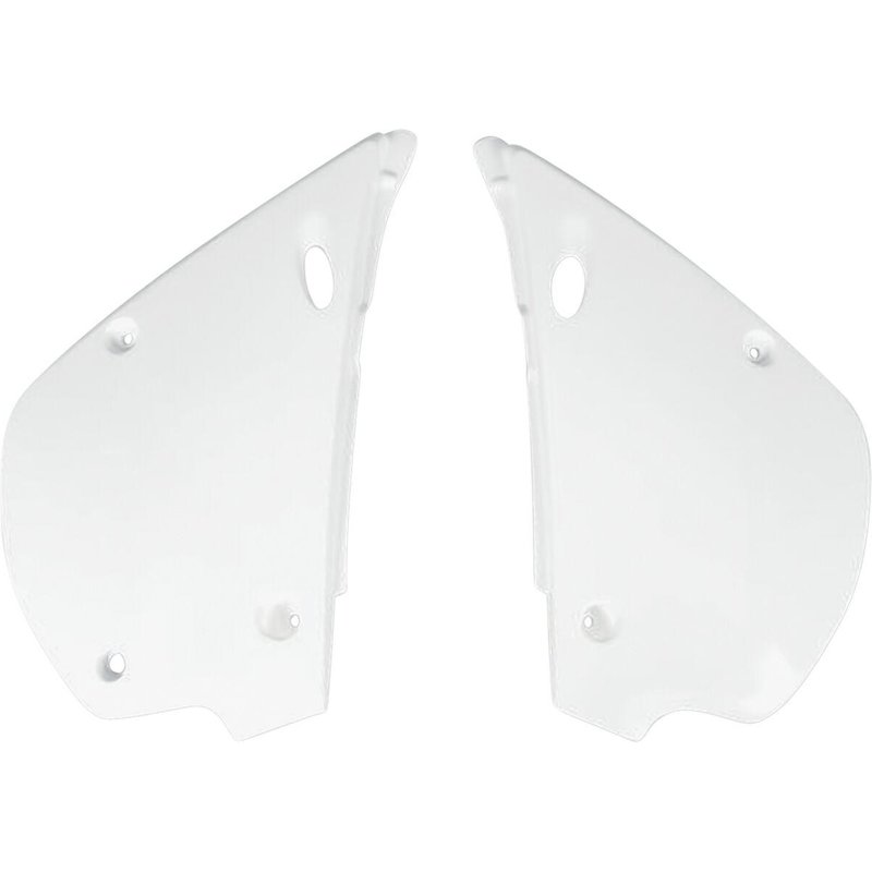 KA02760#047 - UFO Side Panels For Kawasaki KX80 1991-1997 - White