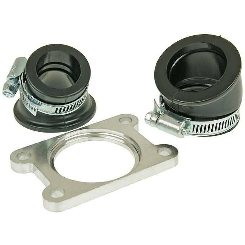 IP14601 - 101 Octane Intake Manifold For Aprilia AF1 50 1991-1992 - Black