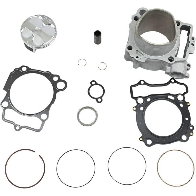 20010-K02 - Cylinder Works Standard Bore Cylinder Kit For Yamaha WRF250 2018-2019 - Grey