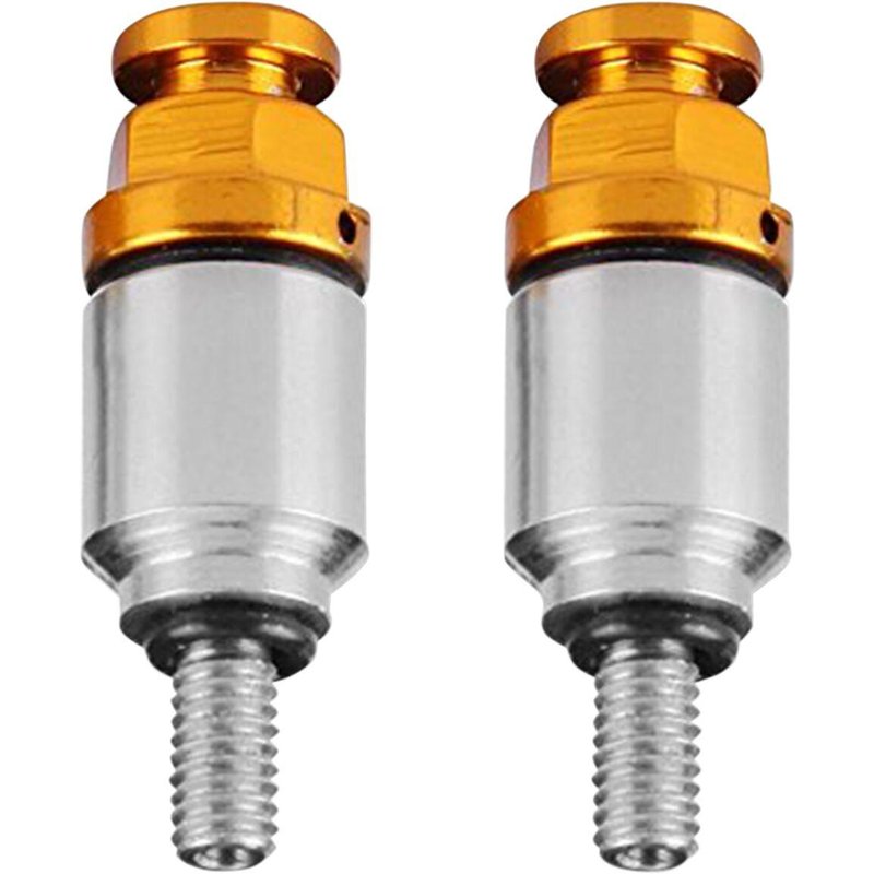 BVS-5MMGD - KSX Fork Air Bleeders For Showa/KYB Forks - Gold/Silver