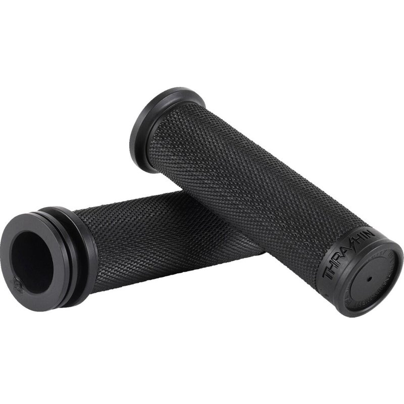 TSC-2711-1 - Thrashin Supply Co Moto Grips For 1" Bars - Black