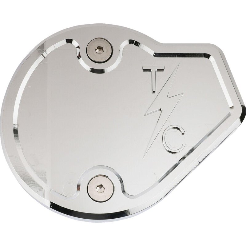 TSC-3028-3 - Thrashin Supply Co Cam Cover For Harley Davidson FLFBS 1868 2024 - Chrome/Triple Nickle Plated
