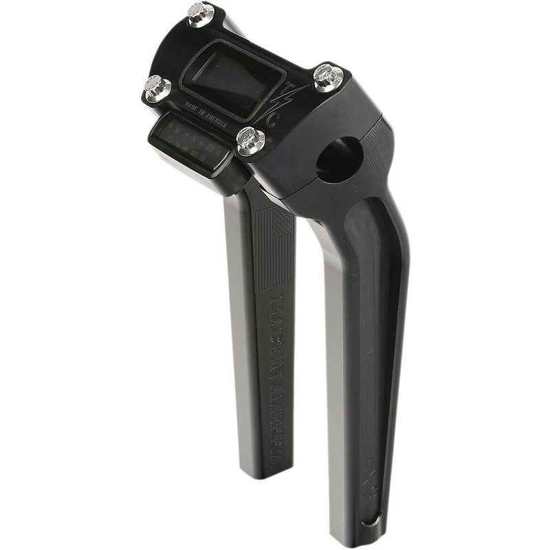 TSC-9500-1 - Thrashin Supply Co Handlebar Riser For Harley Davidson FXBB 1750 2018-2020 24 cm (9-1/2") - Black
