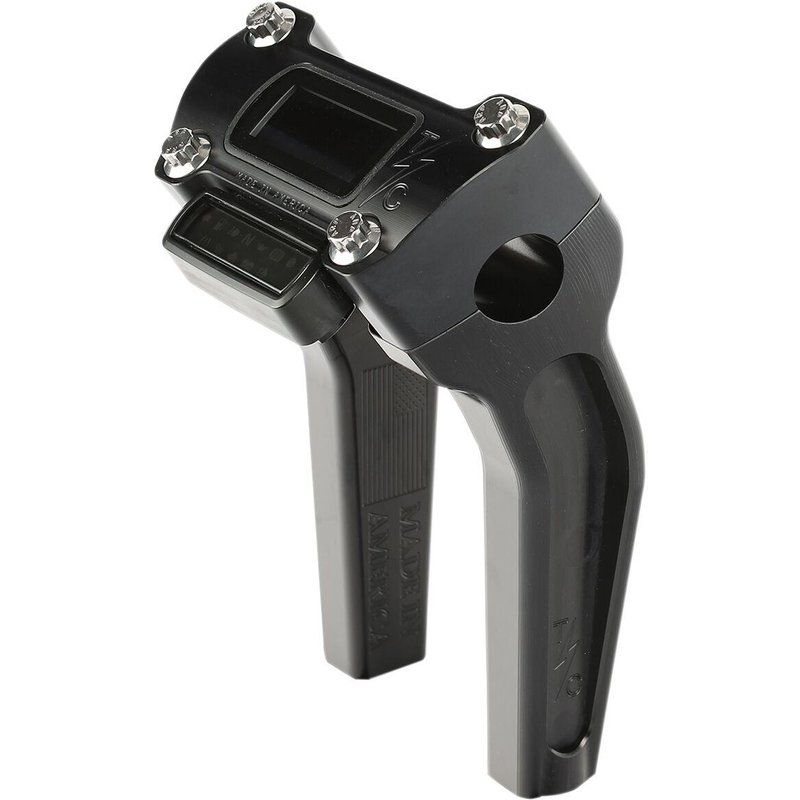 TSC-6500-1 - Thrashin Supply Co Handlebar Riser For Harley Davidson FXBB 1750 2018-2020 16.5 cm (6-1/2") - Black