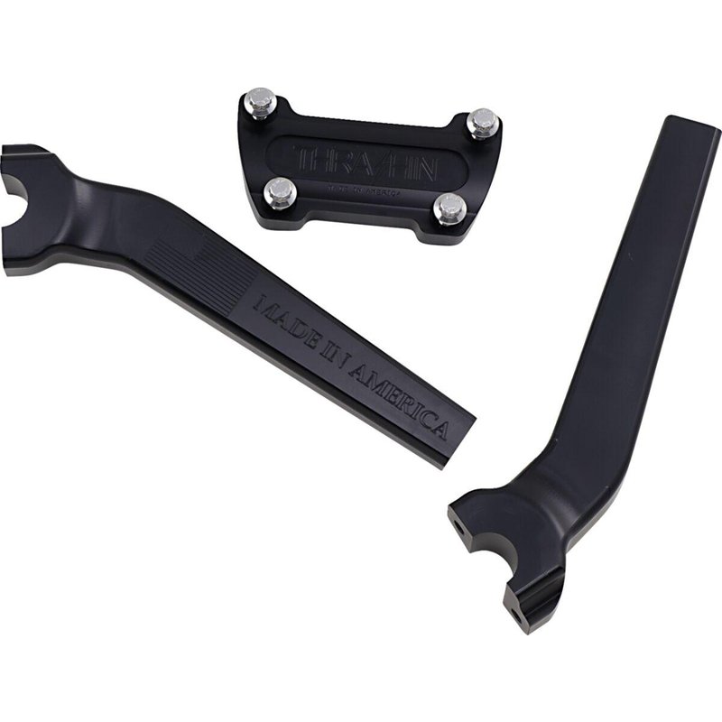 TSC-9525-1 - Thrashin Supply Co Handlebar Riser 24 cm (9-1/2") - Black