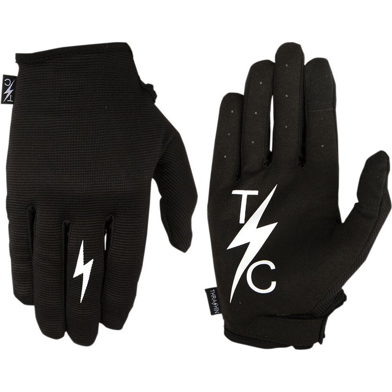 SV2-01-009 - Thrashin Supply Co Stealth V2 Gloves Medium - Black/White