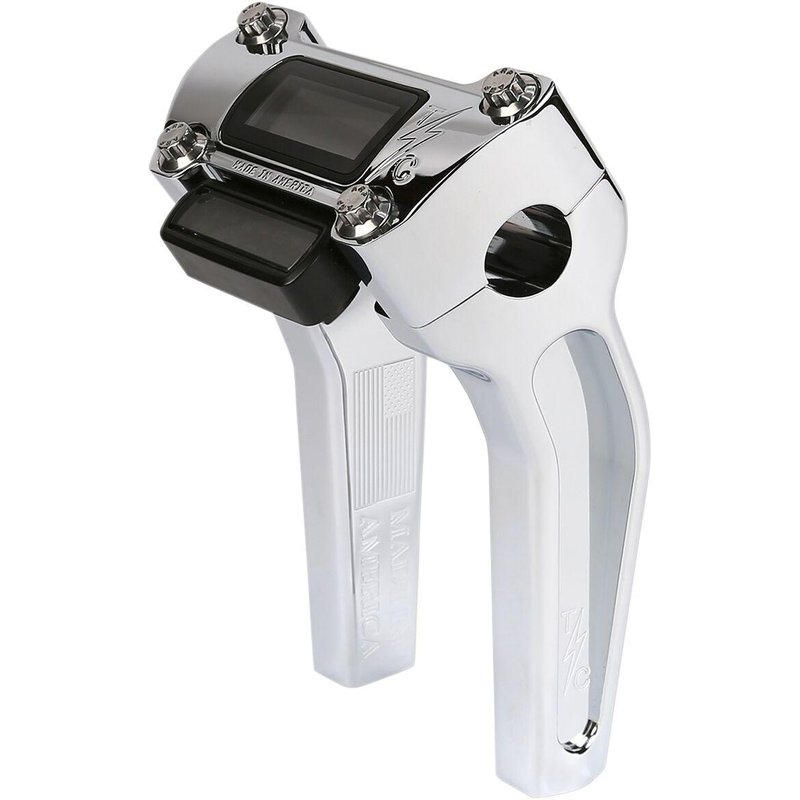 TSC-6500-3 - Thrashin Supply Co Handlebar Riser For Harley Davidson FXBB 1750 2018-2020 16.5 cm (6-1/2") - Chrome