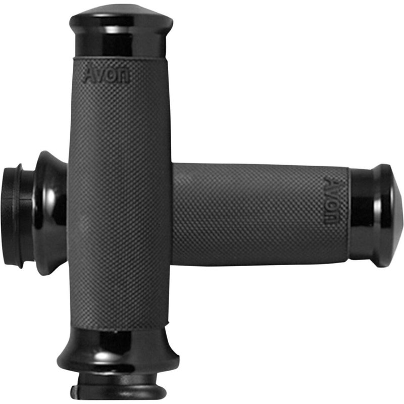 CC-86-ANO-FLY - Avon Grips Custom Contour Grips For Harley Davidson FLDE 1750 2018-2020 - Black