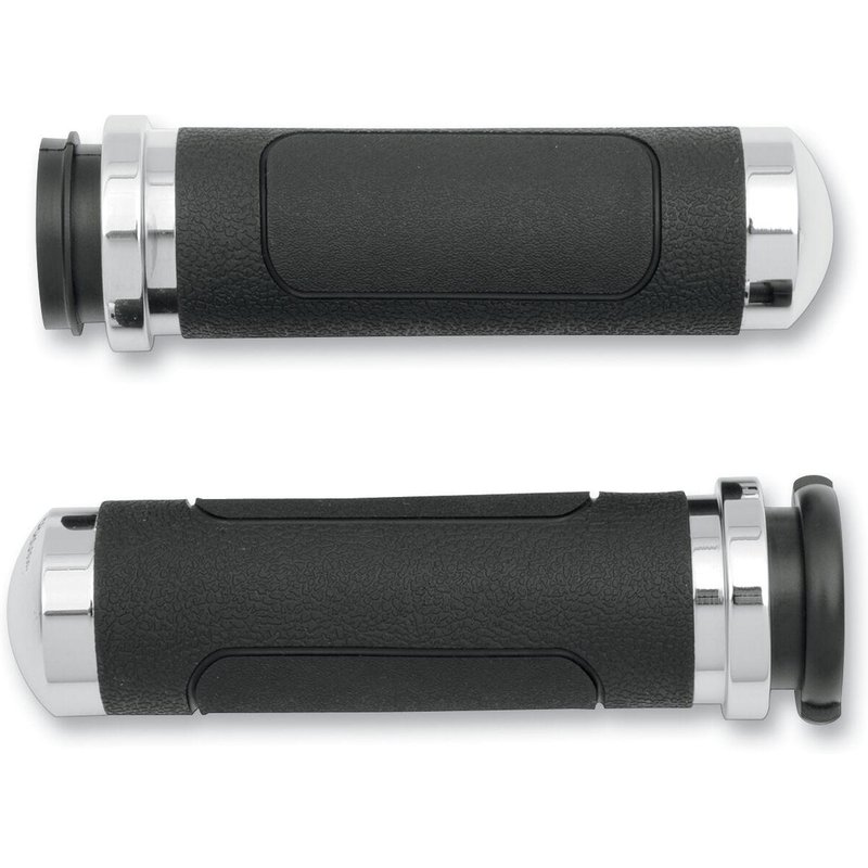 VT-62-CH-FLY - Avon Grips V-Cruiser Grips For Harley Davidson FLDE 1750 2018-2020 - Polished