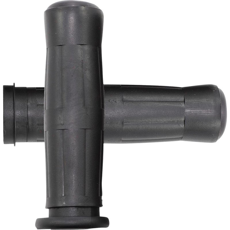 OLD-69-BLK-FLY - Avon Grips Old School Rubber Grips For Harley Davidson FLDE 1750 2018-2020 Closed End No Flange - Black