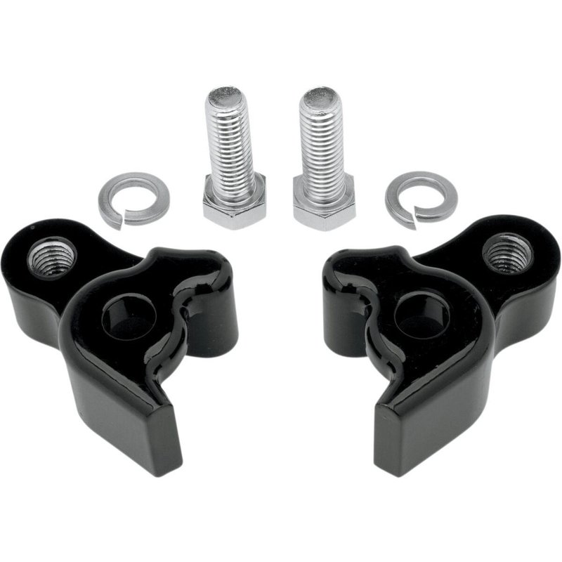 B28-42008 - Burly Rear Lowering Kit For Harley Davidson FLHR 1584 25.40 mm (1.00") - Black