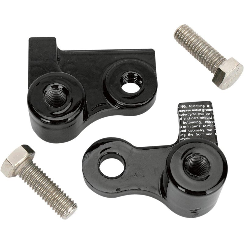 B28-22007 - Burly Rear Lowering Kit For Harley Davidson FXD 1584 25.40 mm (1.00") - Black