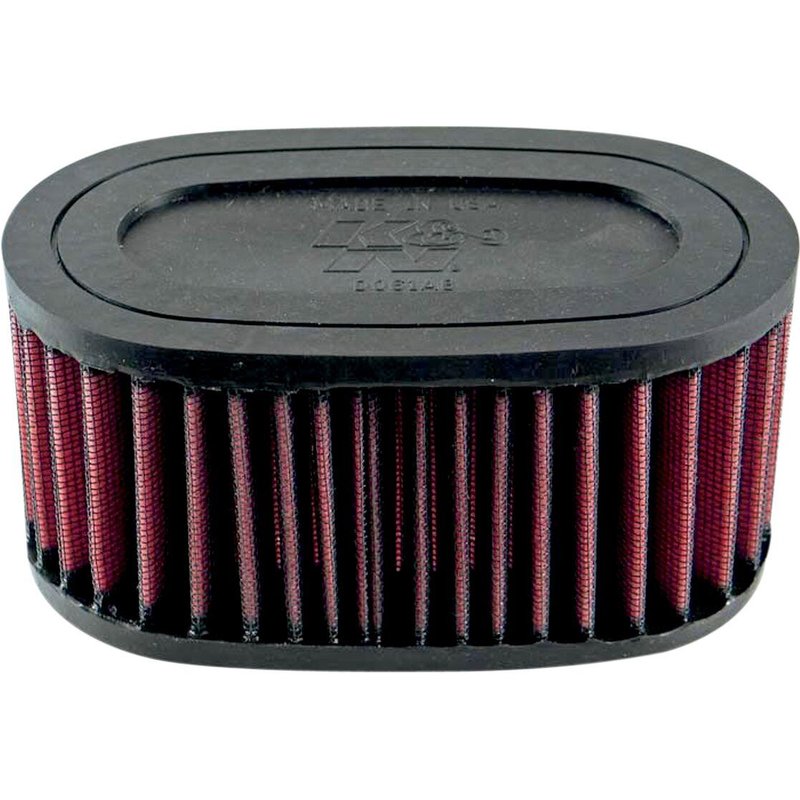 HA-7500 - K&N High Flow Air Filter For Honda VT 750 C 1997-2001 - Black/Red