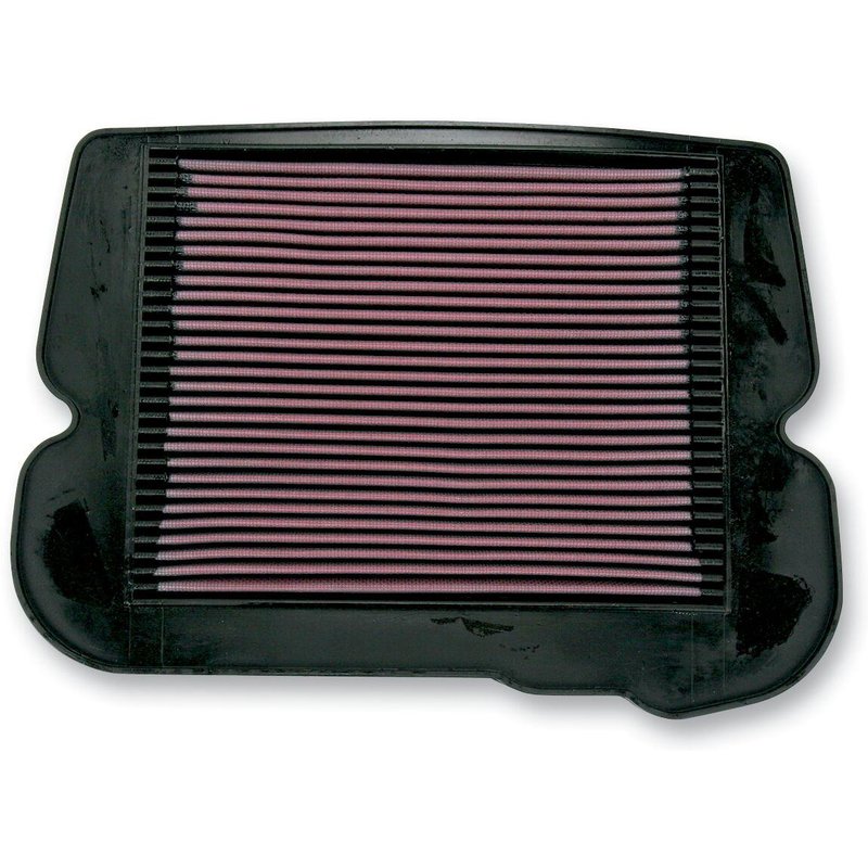 HA-8088 - K&N High Flow Air Filter For Honda GL 1500 1988-1990 - Black/Red