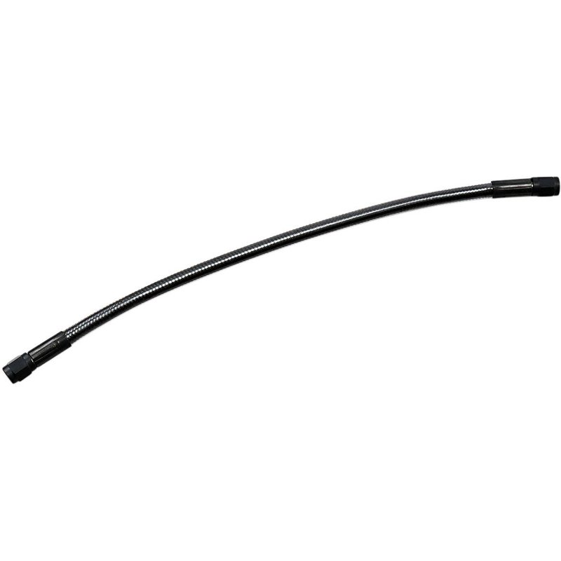 AS4512 - Magnum Shielding Braided Universal ABS Brake Hose 30.5 cm (12") - Black/Black Pearl