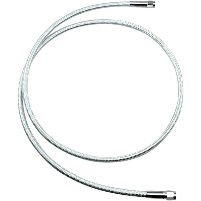AS3548 - Magnum Shielding Braided Universal ABS Brake Hose 122 cm (48") - Chrome/Sterling Chromite® II