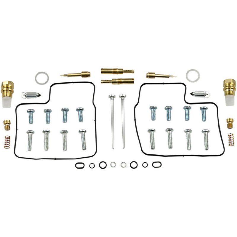 26-1603 - Parts Unlimited Carburettor Repair Kit For Honda VT 600 C 1988-1997 - Black/Gold/Silver