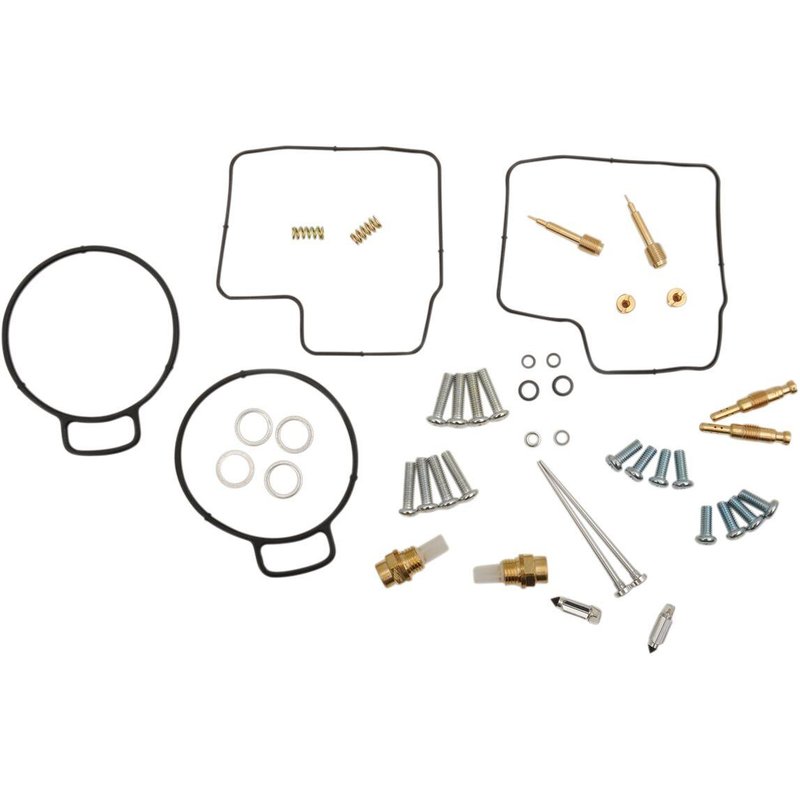 26-1671 - Parts Unlimited Carburettor Repair Kit For Honda GL 1500 1988-1990 - Black/Gold/Silver
