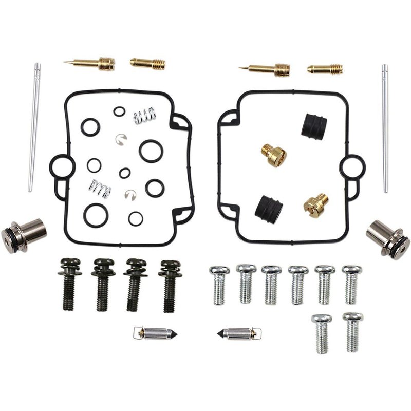 26-1660 - Parts Unlimited Carburettor Repair Kit For Suzuki GS 500 E 1989-2000 - Black/Gold/Silver