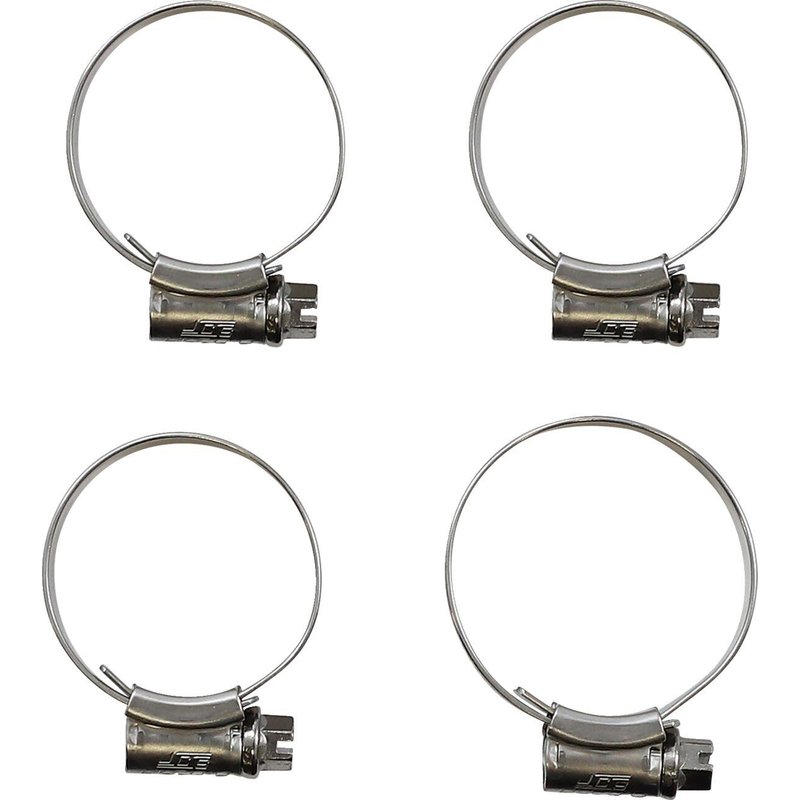 CK KTM-119 - Samco Radiator Clamp Kit For KTM AdVenture 790 2019-2024 - Silver