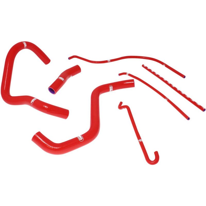 SUZ-35-RD - Samco Radiator Hose Kit For Suzuki GSX1300R 2008-2017 - Red