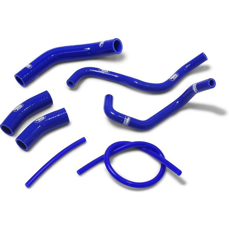 YAM-96-BL - Samco Radiator Hose Kit For Yamaha YZF-R7 2022-2024 - Blue