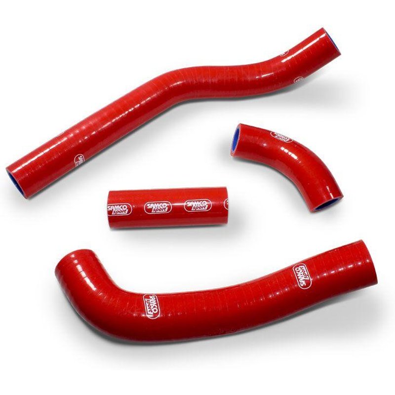 HON-124-RD - Samco Radiator Hose Kit For Honda CRF450R 2021-2024 - Red